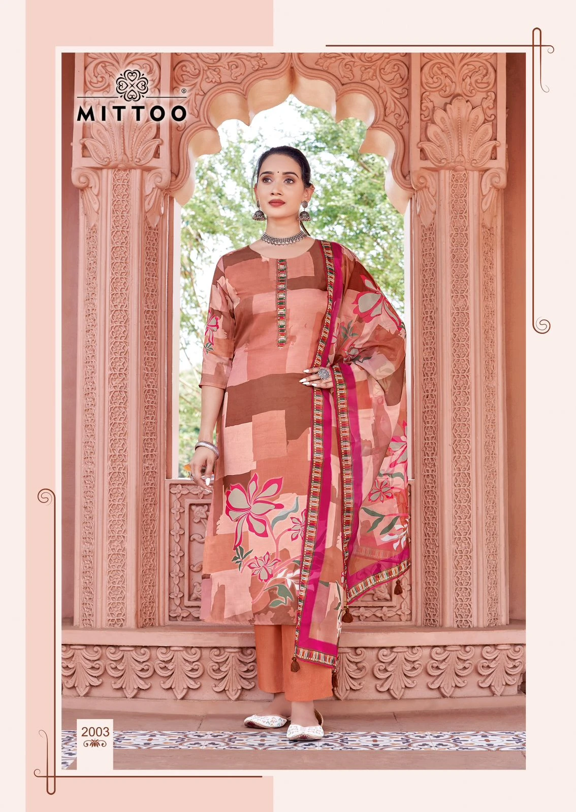 Mittoo Nihar Satin Print Wholesale Readymade Salwar Suit Catalog — Wholesale Readymade Suit, Mittoo wholesale from Surat - Gallery Image 5